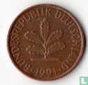 Germany 2 pfennig 1991 (A) - Image 1