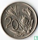 Afrique du Sud 20 cents 1978 - Image 2