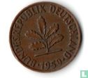 Duitsland 2 pfennig 1959 (D) - Afbeelding 1