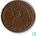 Duitsland 2 pfennig 1959 (D) - Afbeelding 2