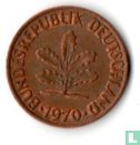 Allemagne 2 pfennig 1970 (D) - Image 1