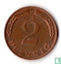 Allemagne 2 pfennig 1970 (D) - Image 2