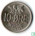 Norwegen 10 Øre 1972 - Bild 1