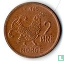 Noorwegen 2 øre 1965 - Afbeelding 1