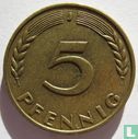 Duitsland 5 pfennig 1970 (J) - Afbeelding 2