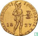 Pays-Bas 1 ducat 1827 (caducée) - Image 1