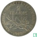 Frankrijk 2 francs 1912 - Afbeelding 1