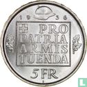 Zwitserland 5 francs 1936 "Foundation of the Swiss Confederation" - Afbeelding 1