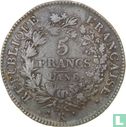 France 5 francs AN 8 (K) - Image 1