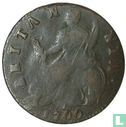 Engeland ½ penny 1700 - Afbeelding 1