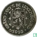 Luxemburg 25 centimes 1919 - Afbeelding 1
