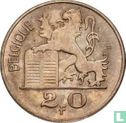 Belgium 20 francs 1955 (FRA) - Image 2