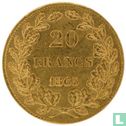 Belgium 20 francs 1865 (L. WIENER) - Image 1