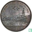 Schweiz 5 Franc 1881 "Fribourg" - Bild 1