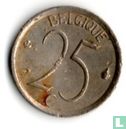 België 25 centimes 1966 (FRA) - Afbeelding 2