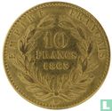 Frankrijk 10 francs 1863 (BB) - Afbeelding 1