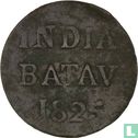 Dutch East Indies ½ stuiver 1825 (type 1) - Image 1