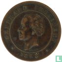 Haïti 20 centimes 1863 - Image 1