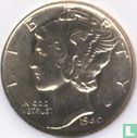 United States 1 dime 1940 (S) - Image 1
