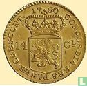 Westfriesland 14 Gulden 1760 - Bild 1