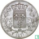 Frankrijk 5 francs 1821 (W) - Afbeelding 1