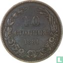 Bulgaria 10 stotinki 1881 - Image 1