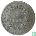 Frankrijk 1 franc 1810 (K) - Afbeelding 1