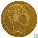 Belgique 20 francs 1865 (L WIENER) - Image 2