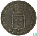 France 1/3 ecu 1720 (A - with crowned escutcheon) - Image 1