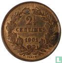 Luxemburg 2½ centimes 1901 (BARTH) - Afbeelding 1