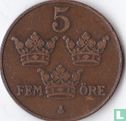 Zweden 5 öre 1911 (breed muntteken) - Afbeelding 2