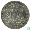 Frankrijk 50 centimes 1918 - Afbeelding 1