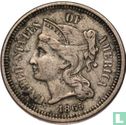 United States 3 cents 1865 (copper-nickel) - Image 1