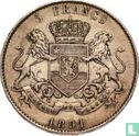 Congo Free State 5 Francs 1891 - Image 1
