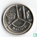 Belgique 1 franc 1993 (NLD) - Image 1