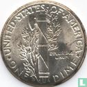 Vereinigte Staaten 1 Dime 1944 (D) - Bild 2
