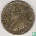 États pontificaux 10 soldi 1867 (XXII) - Image 2