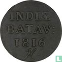 Indes néerlandaises 1 duit 1816 (H) - Image 1
