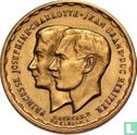 Luxemburg 20 francs 1953 "Koninklijk Huwelijk" - Afbeelding 2