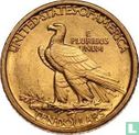 Verenigde Staten 10 dollars 1907 (Indian head - zonder punten) - Afbeelding 2