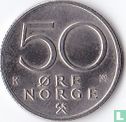 Norwegen 50 Øre 1983 - Bild 2
