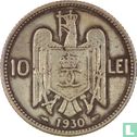 Romania 10 lei 1930 (Paris) - Image 1