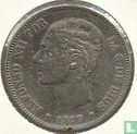Spain 5 pesetas 1877 - Image 1
