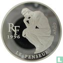 Frankreich 10 Franc / 1½ Euro 1996 (PP) "The Thinker by Auguste Rodin" - Bild 1