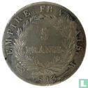 Frankrijk 5 francs 1813 (M) - Afbeelding 1