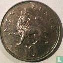 United Kingdom 10 new pence 1971 - Image 2
