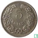 Luxemburg 5 centimes 1908 - Afbeelding 2
