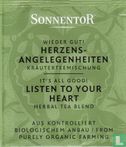 16 Wieder Gut ! HERZENS-ANGELEGENHEITEN Kräuterteemischung | It's All Good ! LISTEN TO YOUR HEART Herbal Tea Blend - Afbeelding 1