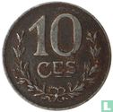 Luxemburg 10 Centime 1921 - Bild 2
