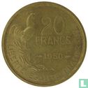 France 20 francs 1950 (without B - G.GUIRAUD - 4 feathers) - Image 1